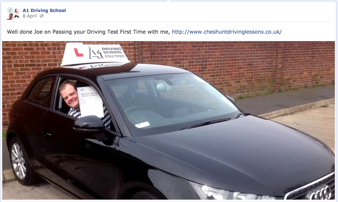 joe passing his practical driving test cheshunt first time 