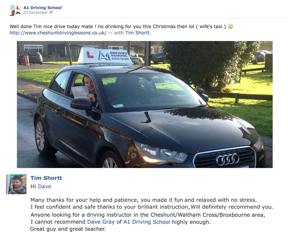 tim's driving lessons cheshunt picture review